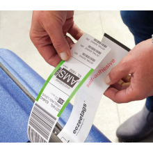 Gepäck-Tag-Flugticket Selbstadhsive Thermalpapier